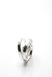 Fine Silver Ellipse Ring 