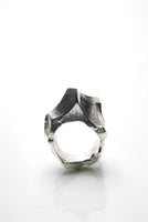Men's Klettur Silver Ring 