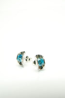 Blue Moule Earrings 