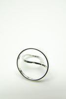Silver Monocle Ring