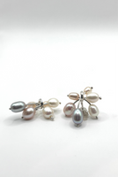 Kinetic Multi Coloured Pearl Earrings