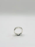 Sand Cast Silver Ring