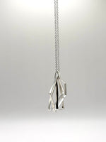 Geometric Silver Necklace