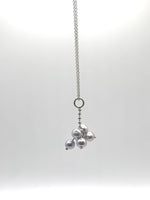 Silver Purple Pearl Pendant