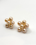 Flower Pearl Earrings