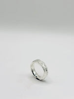 Sand Cast Silver Ring