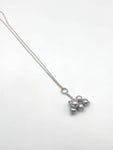 Silver Purple Pearl Pendant