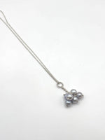 Silver Purple Pearl Pendant