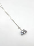 Silver Purple Pearl Pendant