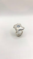 Silver Square Ring