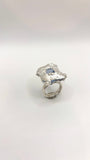 Silver Square Ring