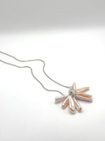 Silver Pink Pearl Pendant