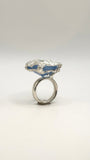 Silver Square Ring