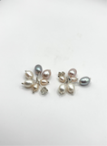Kinetic Multi Coloured Pearl Earrings