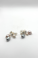 Kinetic Multi Coloured Pearl Earrings