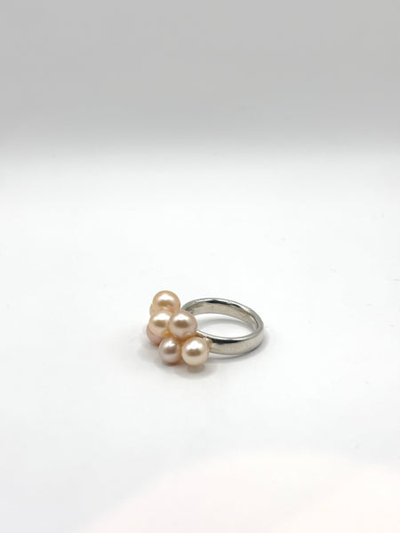 Perla Silver Ring