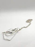 Geometric Silver Necklace