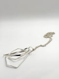 Geometric Silver Necklace
