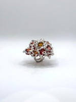Orange and Yellow Hraun Ring