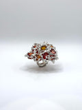 Orange and Yellow Hraun Ring