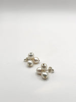 White Pearl Earrings