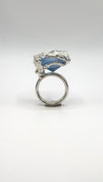 Silver Square Ring