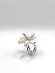 Twisted Silver Perla Ring