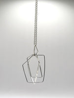 Geometric Silver Necklace