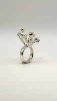 Seaweed Silver Ring