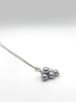 Silver Purple Pearl Pendant