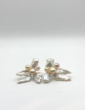 Pearl Angel Earrings