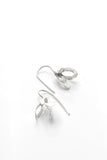 Deliquescent Strings Silver Earrings