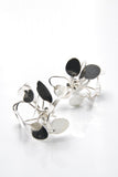 Silver Petals Earrings 