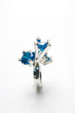 Blue Crown Jewel Ring 
