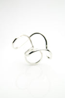 Twisted Silver Ring by Orr 