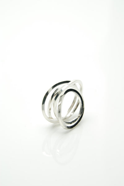 Silver Spiral Ring 