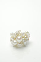 Bunch of Pearls Silver Ring 