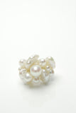 Bunch of Pearls Silver Ring 