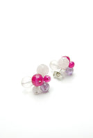 Pink Inflorescence Earrings by Orr 