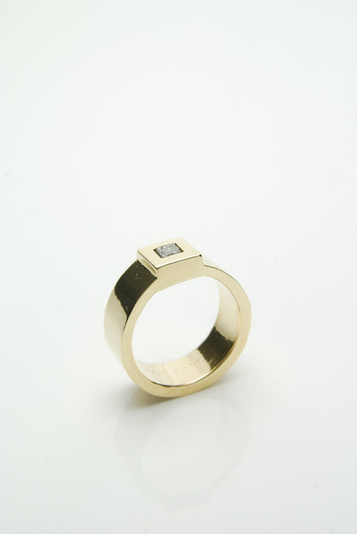 Men's Gold & Diamond Ring