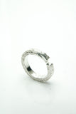 Rough & Refined Silver Ring