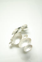 Silver Sea Shells Brooch