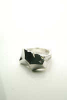 Polished as a Rock Silver Ring 