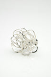 Tufted Silver Ring