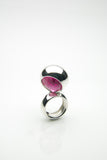 Laus Silver Ruby Ring 