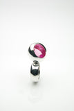 Laus Silver Ruby Ring 